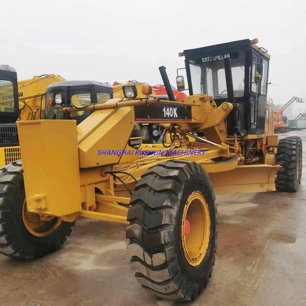 Construction engineering 14TON Second-hand machinery CATERPILLAR CAT 140H used wheel grader