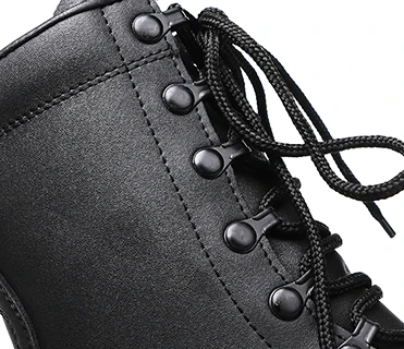 Пользовательские Гана Панама черная кожаная Боевая обувь джунгли тактические военные ботинки распродажа