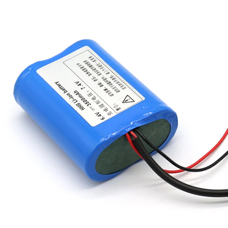 Rechargeable 2s1p 32700 Lifepo4 Battery Pack 6.4v 1400mah  6v 2.5ah 3.5ah Li Ion Battery For Solar Light