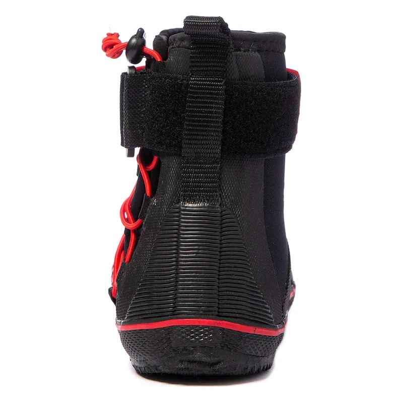 Custom Anti Slip 3mm 5mm Red Neoprene Waterproof Wetsuit Boot Neoprene Surfing Boots High Quality Scuba Diving Shoes For Kayak