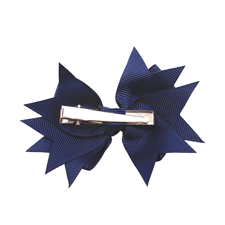 3 inch hair accessories for girls V cut tails baby clips for bangs