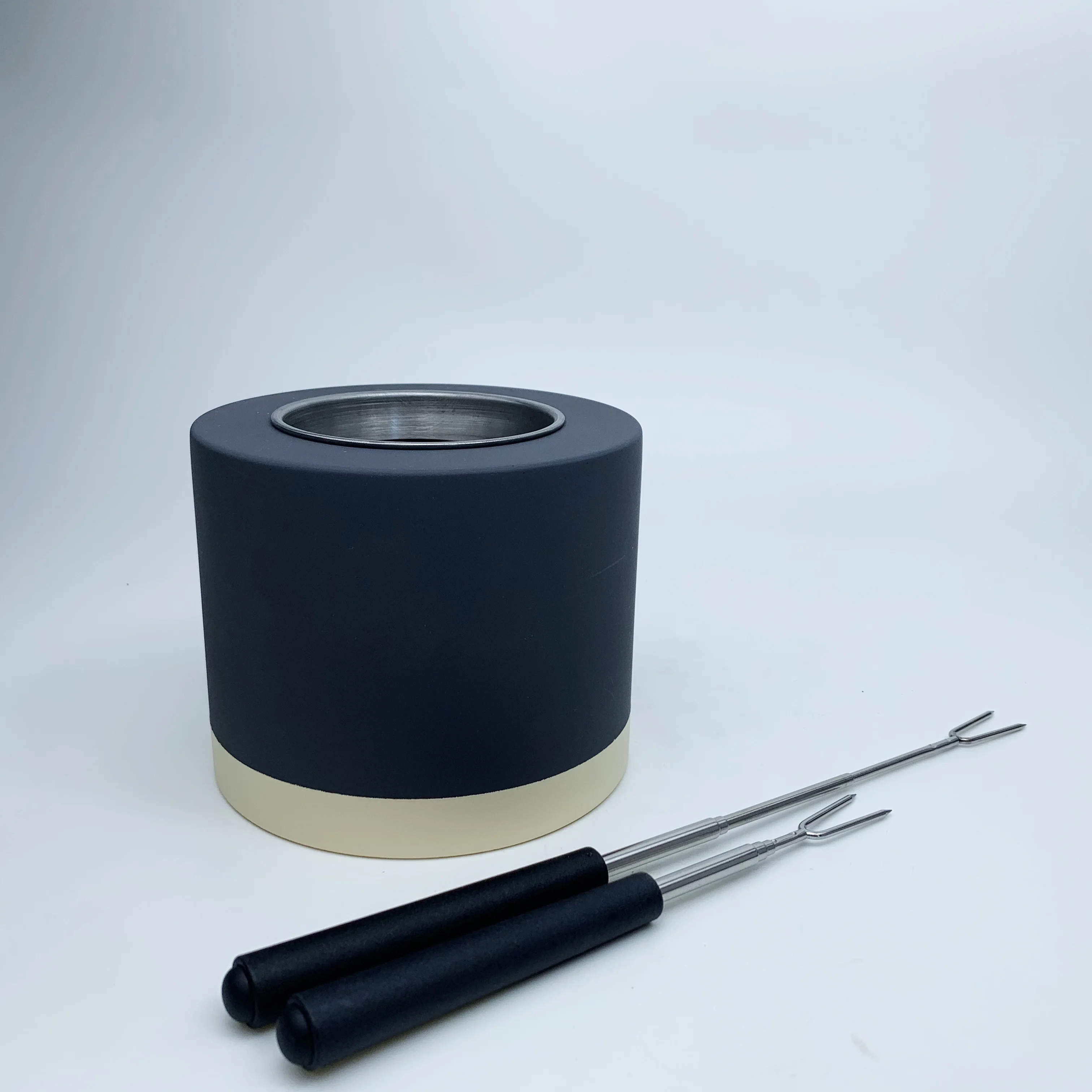 In Stock Mini Indoor Fire Pit Portable Concrete Fireplace Small Indoor Fire Pit