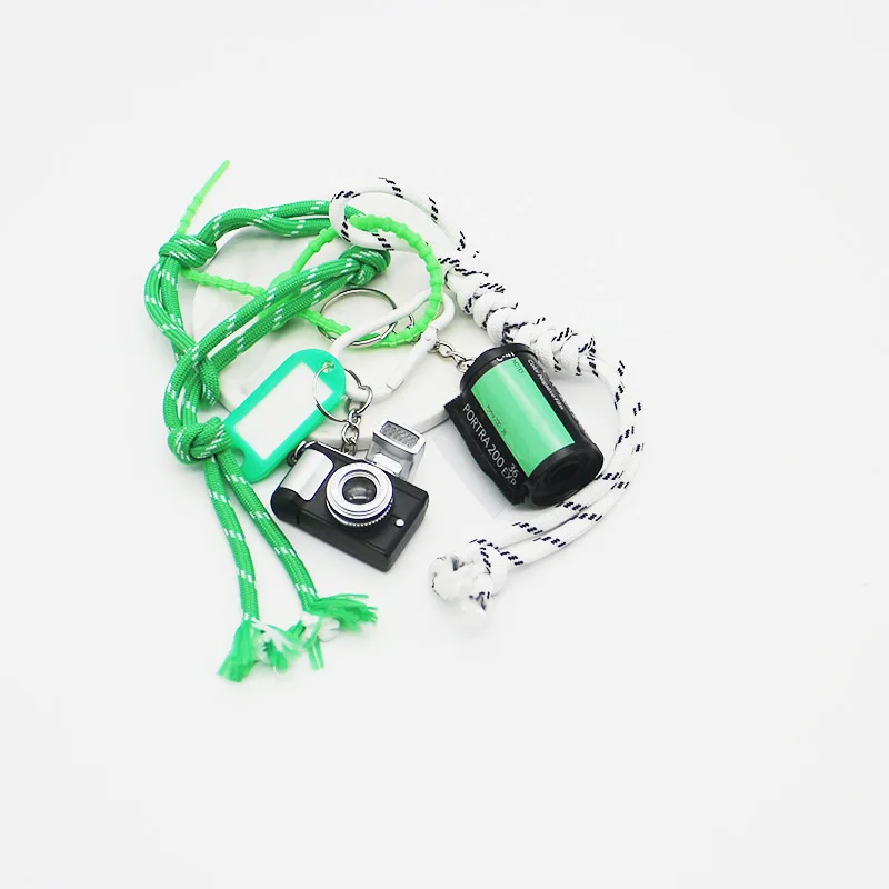 Spot can DIY handmade creative making film camera chain car keychain bag charm accessories