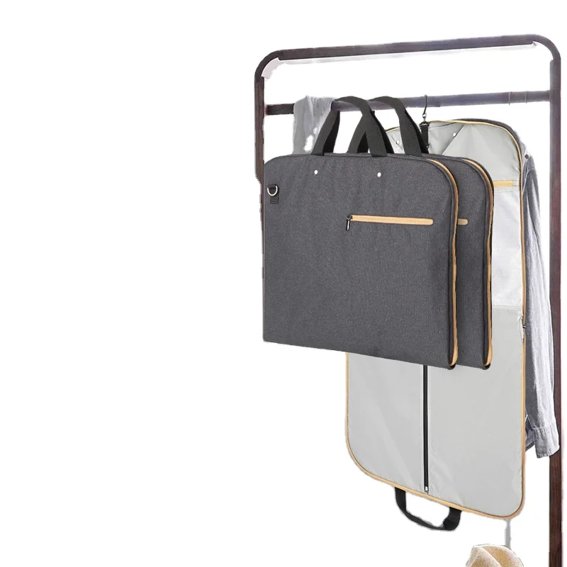 Vietnam factory RPET non woven eco-friendly foldable garment bag suit cover dustproof bag