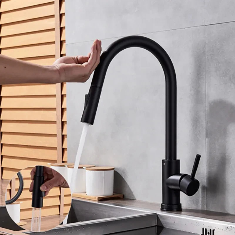 Luxury Sensor Kitchen faucet Touch free automatic smart water smart touch kitchen faucets crane for sensor kitchen