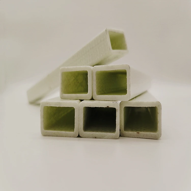 Прямые продажи Xinbaoxin, профили из стеклопластика, квадратная труба из стекловолокна, прямоугольная труба 100*100 мм