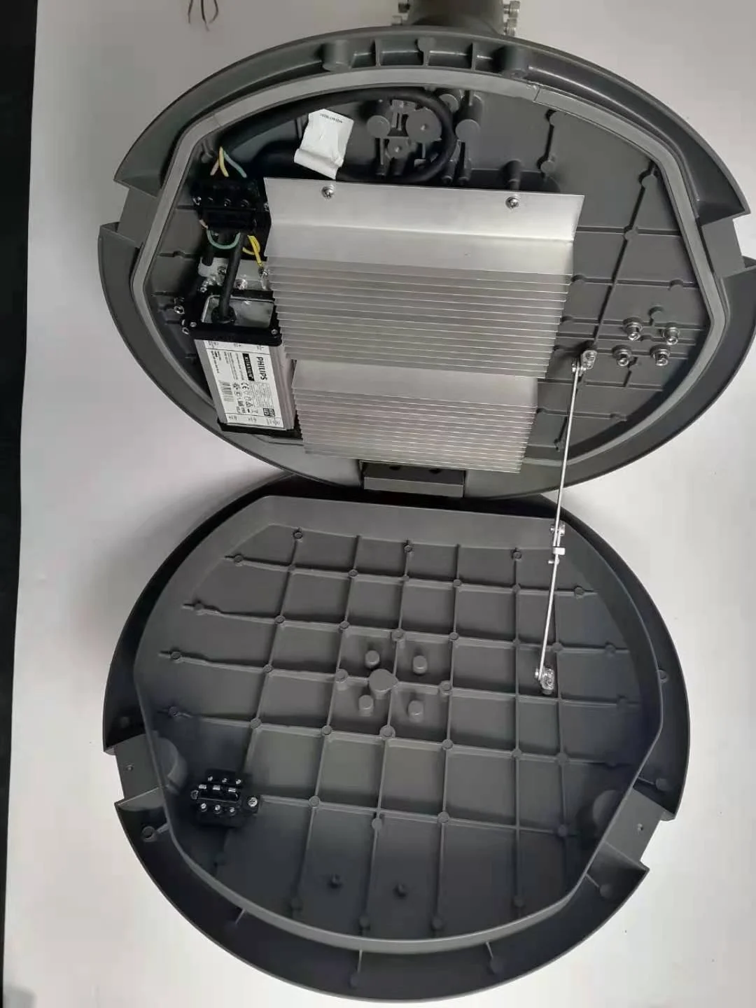 post top mounted with pole motion sensor aluminum housing