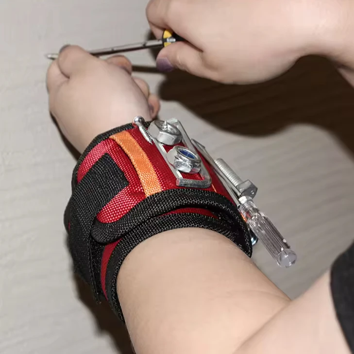 Cheap Price Magnetic Wristband with Strong Magnets for Holding Screws accessories picker