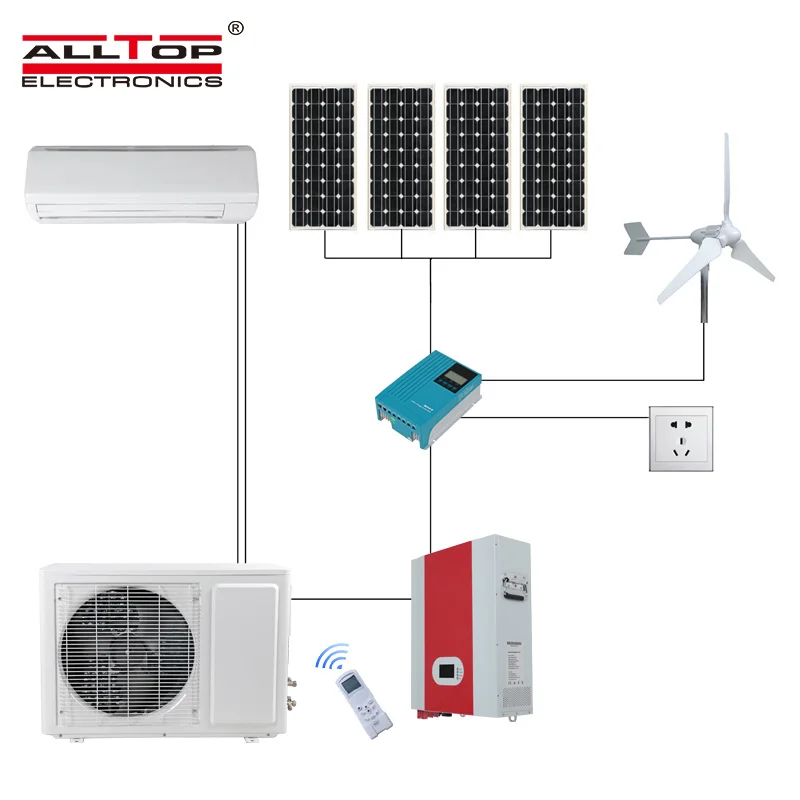  ALLTOP горячая Распродажа DC48 100% чистая солнечная система кондиционирования воздуха на солнечной батарее автономная Солнечная