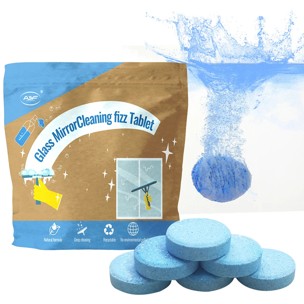 1pc=500ml glass spray cleaner liquid car windshield cleaning tablet