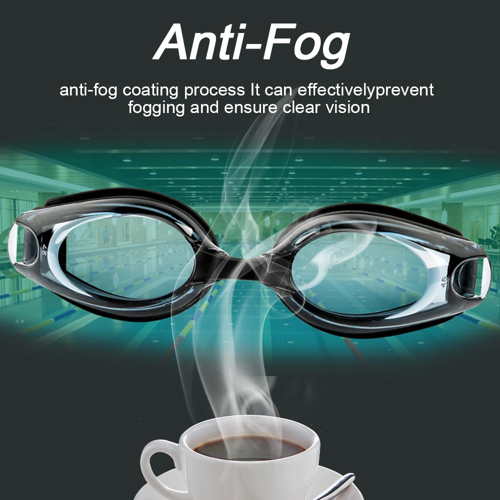 Adult Sports Anti-fog Protection Glasses Swim Goggles Silicone Swimming Goggles