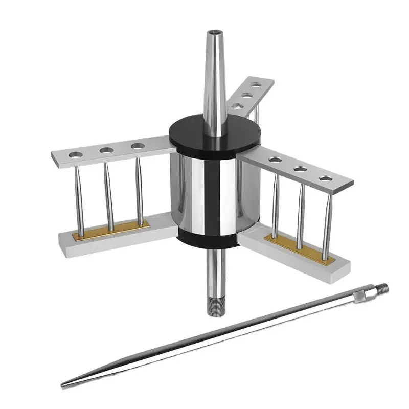 Durable Wide Range Lightning Protection Conductor System Thunder Arrester Air Terminal Rod Ese Lightning Rod For Sale