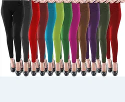 Non See Through Womens Fashion High Waist Super Soft Workout Leggings Tummy Control Seamless Leggings for Women