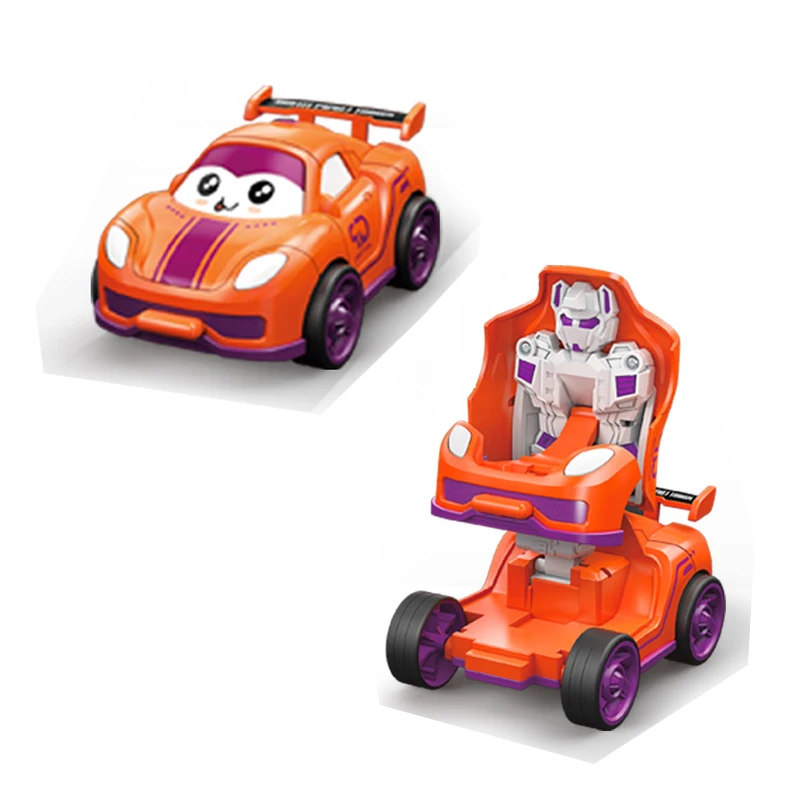 Cartoon shape car deformable finale car suitable for 0-3 years old children to play