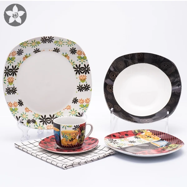 36 pcs porcelain dinner set Pakistan ceramic dinnerware for home