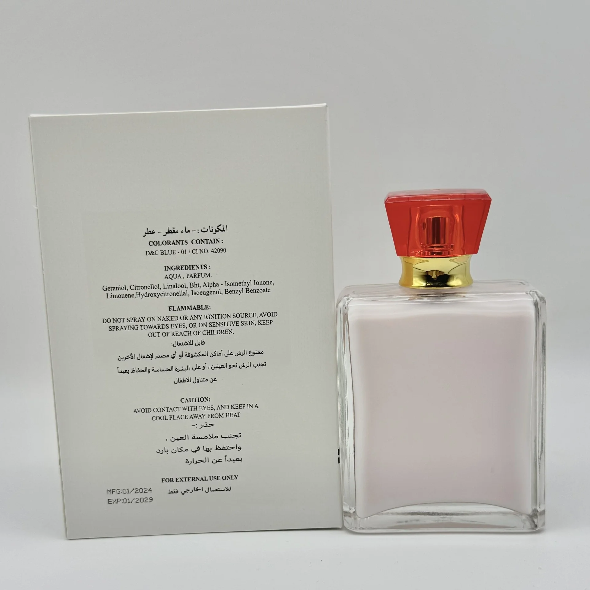 High Quality Al Fakhar Unisex Musk Al Tout Water Perfume 100 ml Alcohol-Free Manasik Long-Lasting Fresh Cologne