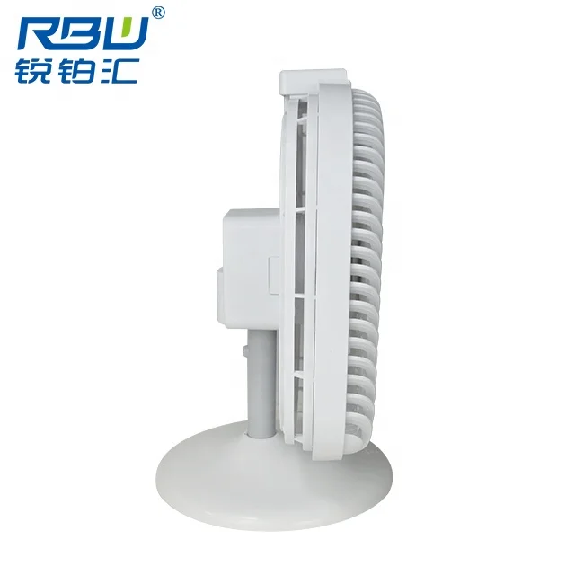New release portable USB rechargeable solar powered DC mini table fan with 7 blades