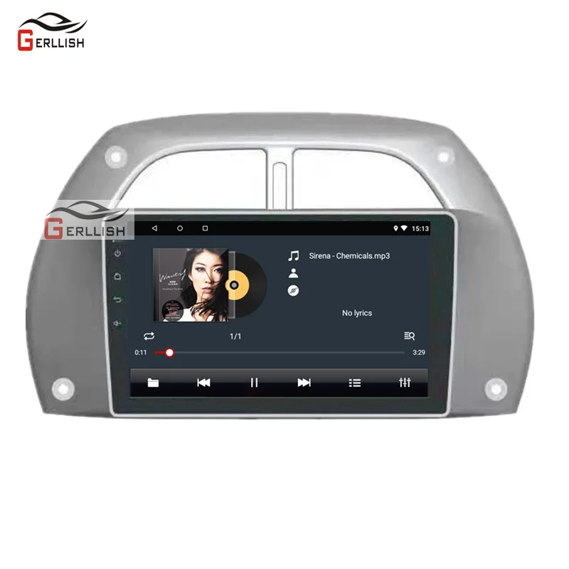 Android Touch Screen Car DVD Player GPS Navigation For Toyota RAV4 2001-2006 Multimedia Radio Stereo Head Unit