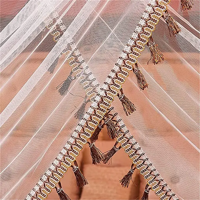 Двухслойная Роскошная квадратная кровать 4 Студенческая Складная москитная сетка с рамкой для кровати кровать-палатка