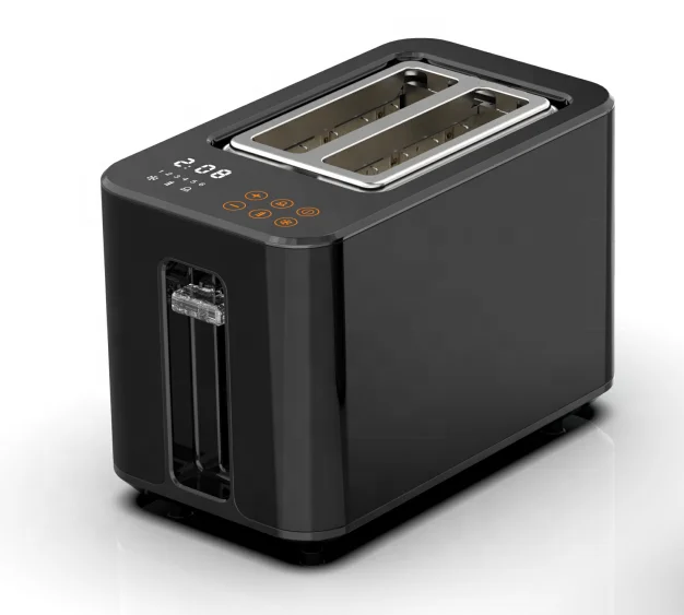 newest long toaster with bun warmer Defrost Bread Toaster  Wide slot Cool touch 2 Slice Grilled Cheese Toaster