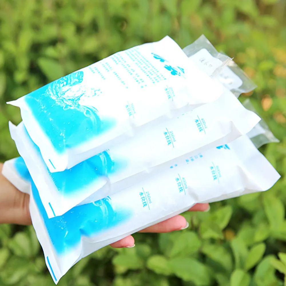 Reusable Cold Ice Bag Gel Cooler Non-toxic Therapy Pain Food Storage