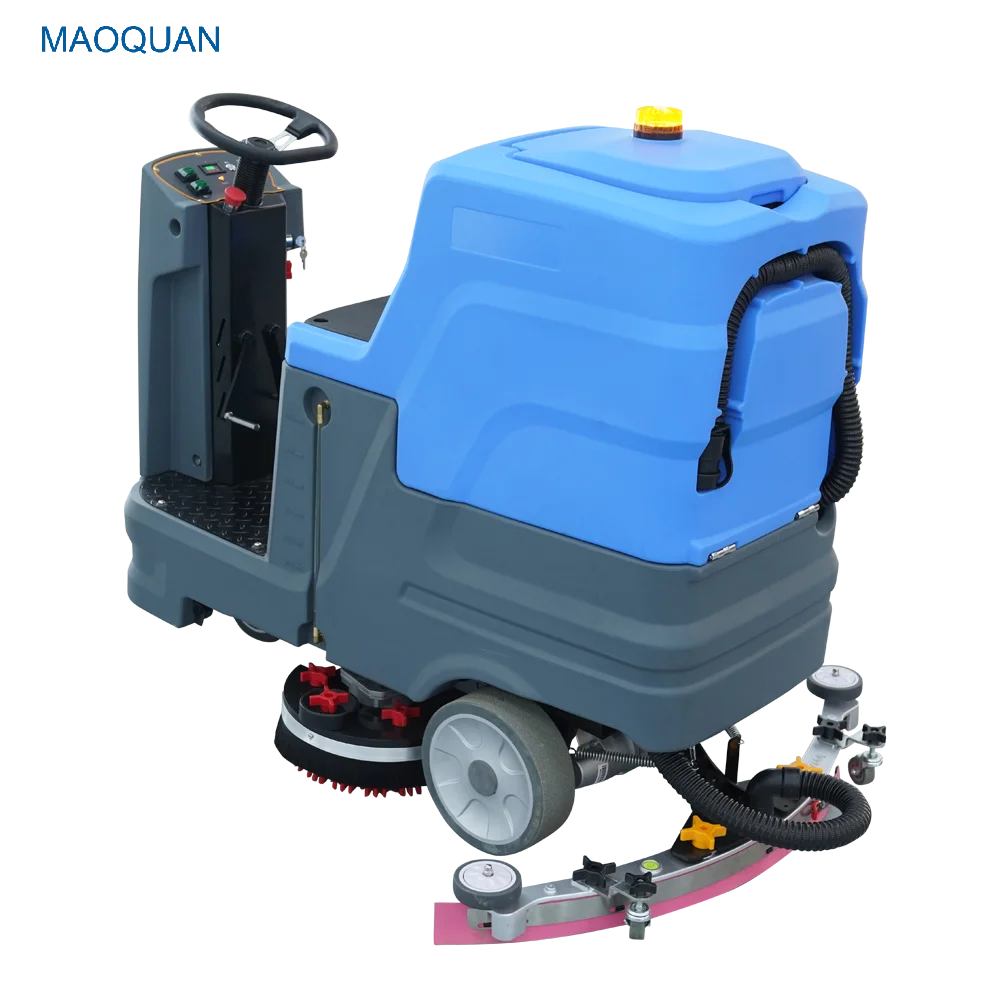 M-6 Industrial Floor Scrubber Cleaning Machine Made in China for Printing Shops Automatic Process