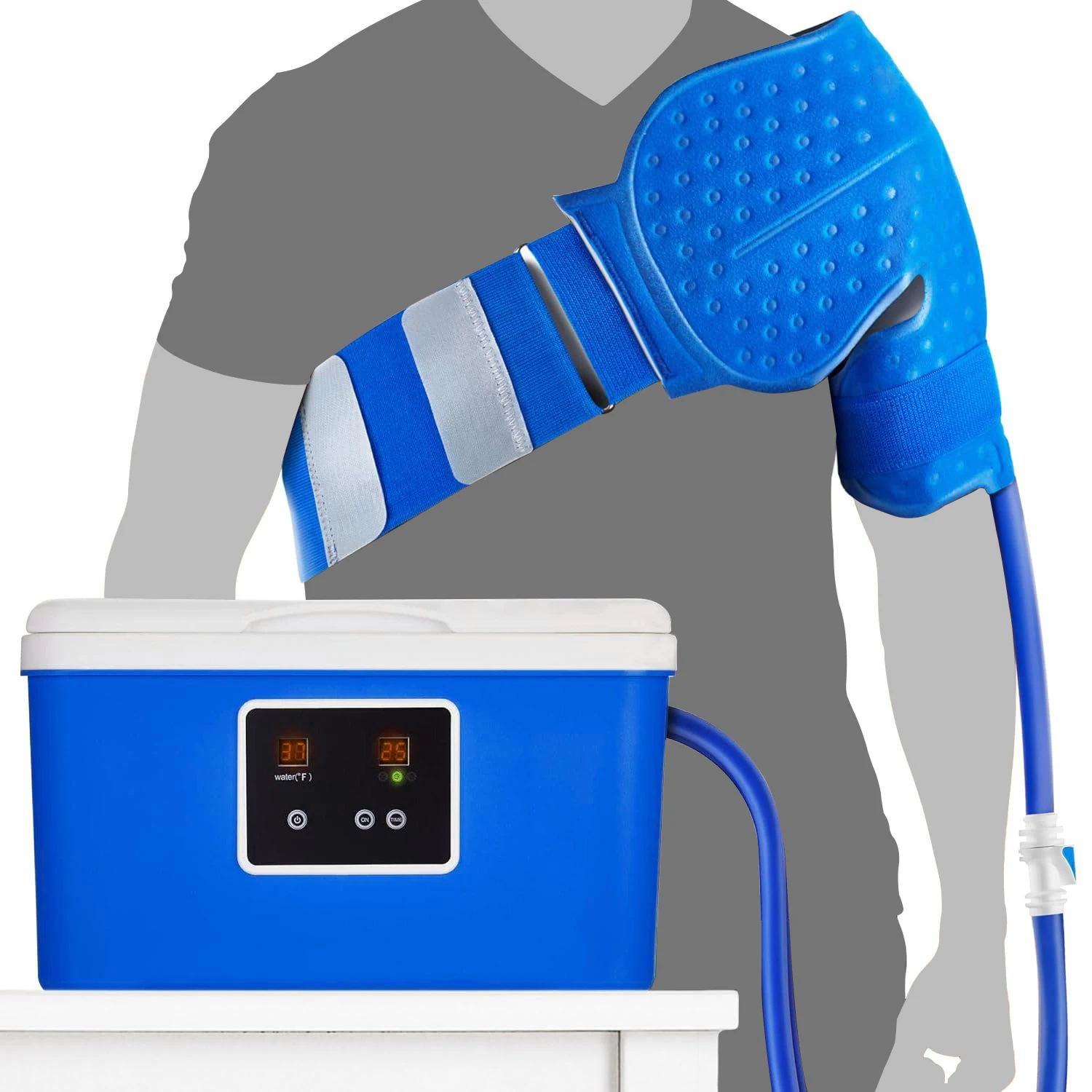 Professional Sports Recovery Ice Pressure Therapy System Cryotherapy Physiotherapy Cold Compression Machine