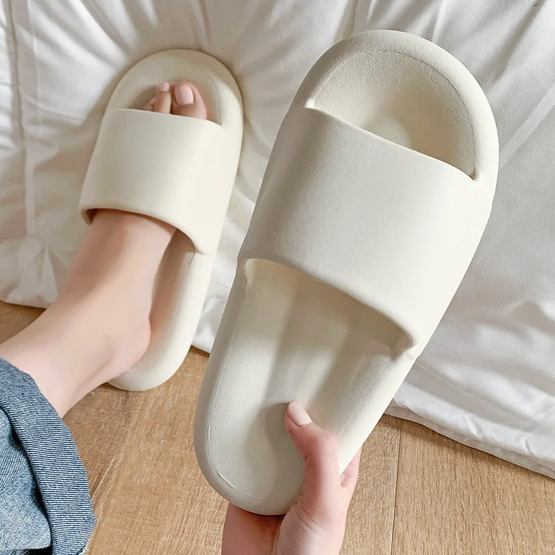 Summer zapato mujer EVA platform flip-flops pillow sides women and ladies slides men shoes sport slippers unisex for men