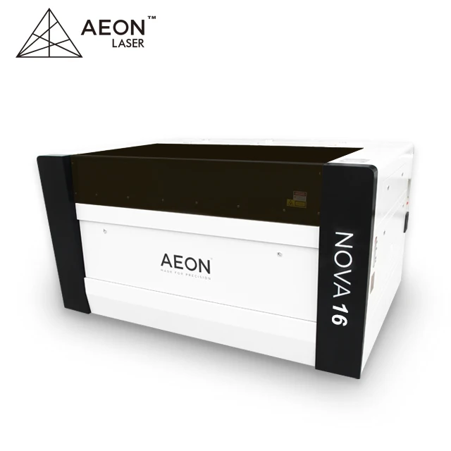 Aeon Laser NOVA16 80W/100W/130W/150W 1070 1490 1610 RECI Yongli Tube c02 laser cutting machine with Ruida Control and Lightburn