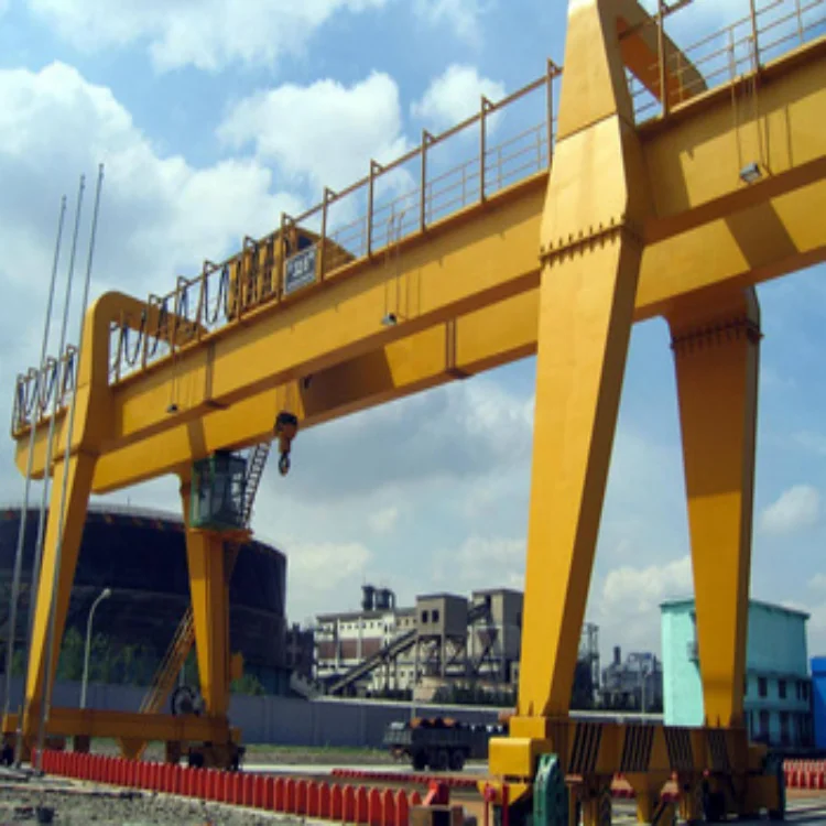 Customized design 20 ton 30 ton 60 ton double girder gantry crane with mobile trolley