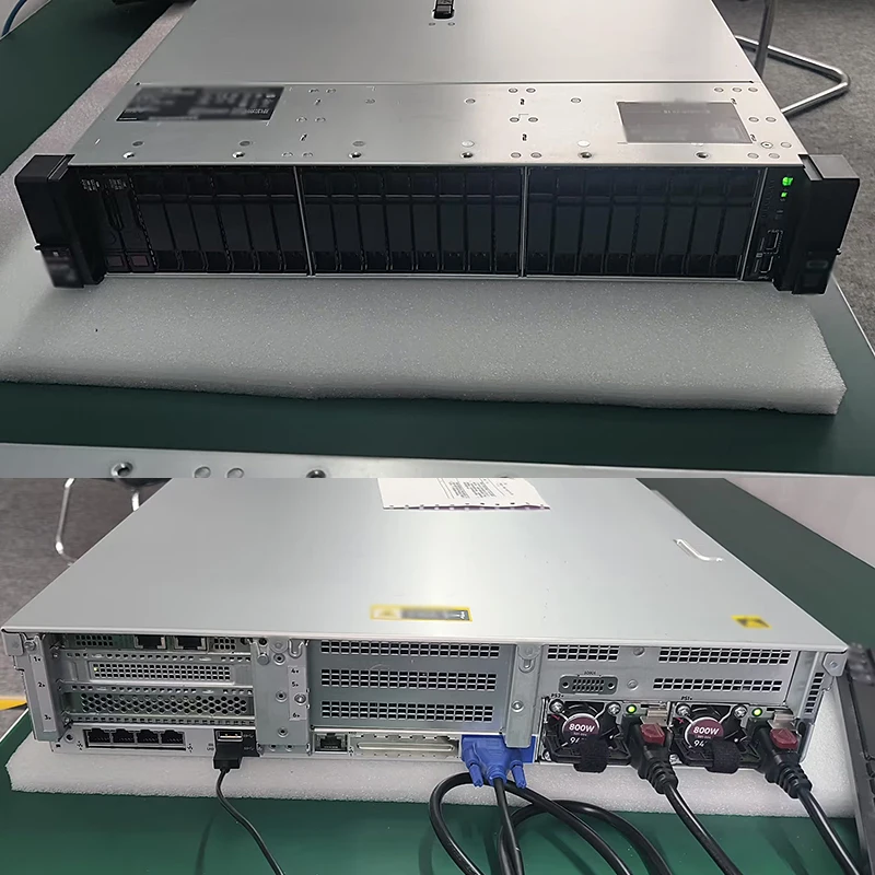 Заводская оптовая цена DL380 GEN10 2U серверная стойка Золотая 5115 2 4 ГГц 10 ядер 32 ГБ 800 Вт мощный серверный компьютер Gen10