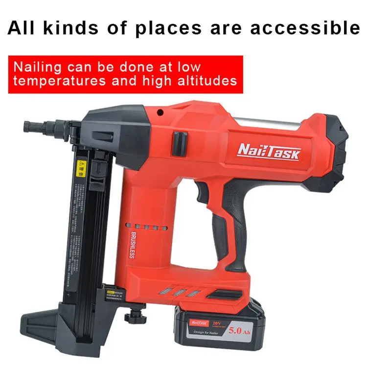 Dccn100x New Market Pure Battery Powered Concrete Cordless Shot Nail Gun