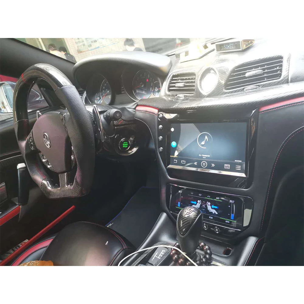 AuCAR GEN 2.1 AC Panel Touch Screen aircon climate control panel for Maserati GranTurismo /GC 2007 - 2017