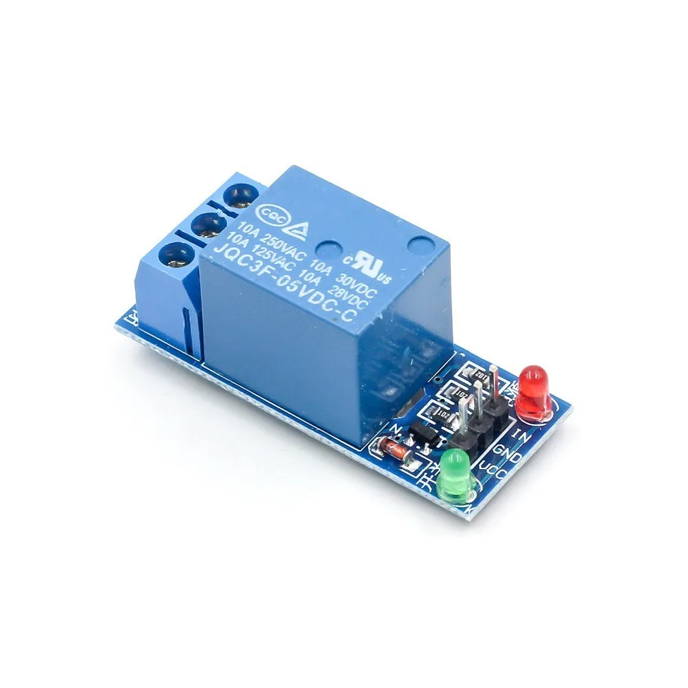 Arduinos KY-019 DV AC 220V 5V одноканальный реле низкого уровня Photocoupler реле Плата расширения 1 канал релейный модуль 5В