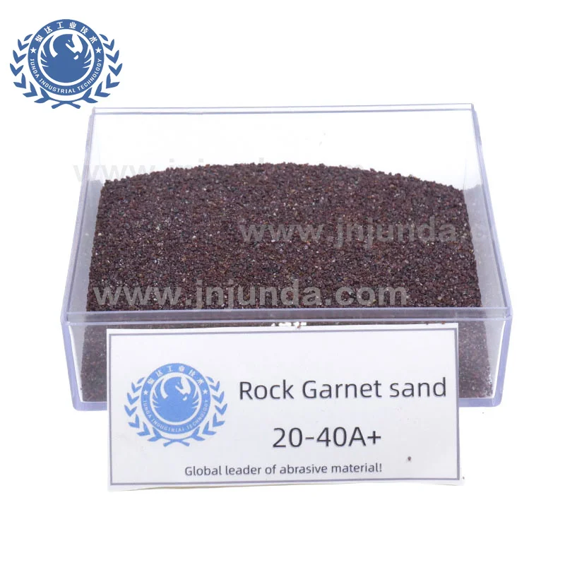 Wholesale best price 80# rock garnet sand water jet cutting price garnet sand rock garnet sand 30/60