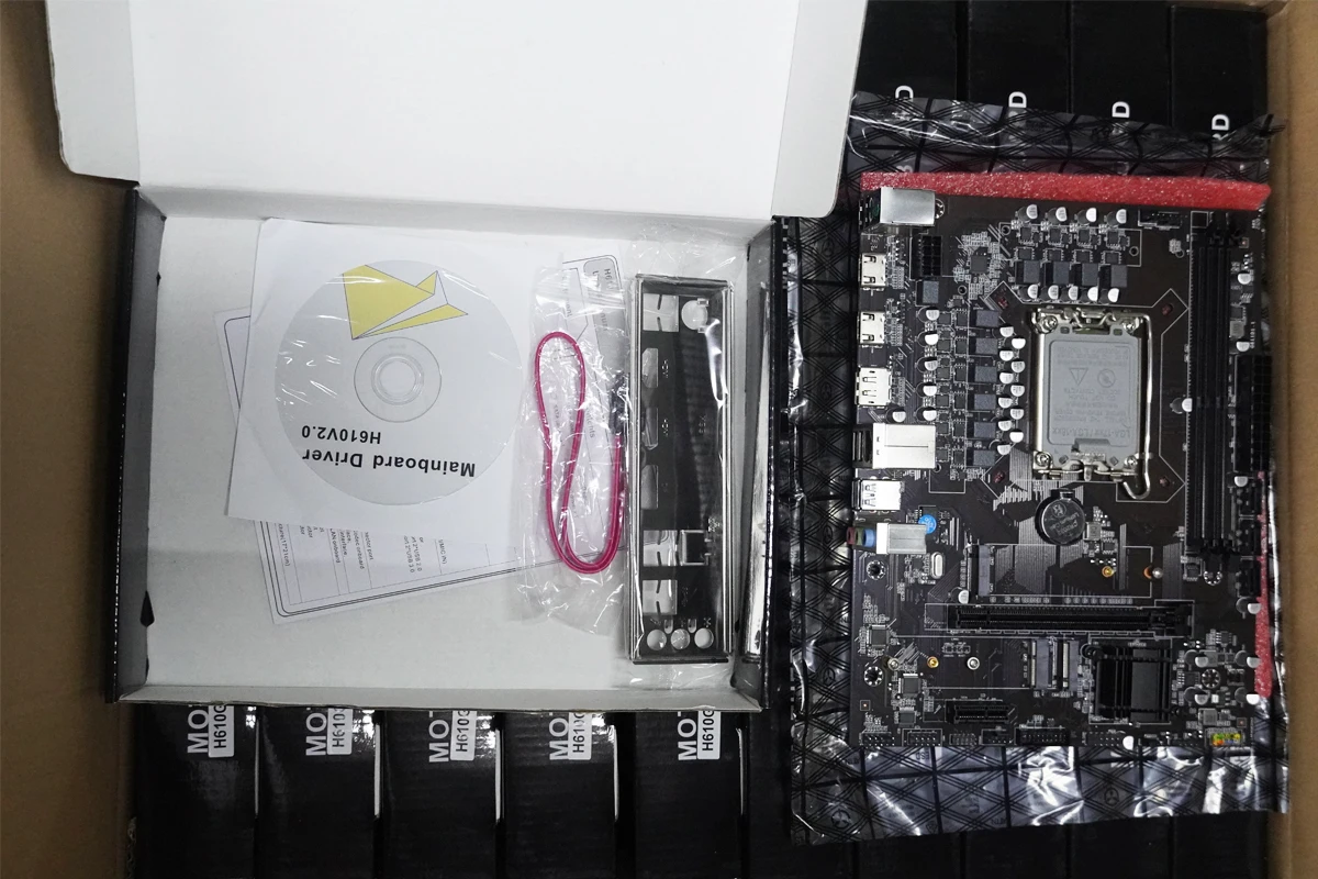 Индивидуальные LGA 1700 H610 материнская плата Intel 12-го поколения Горячая Распродажа