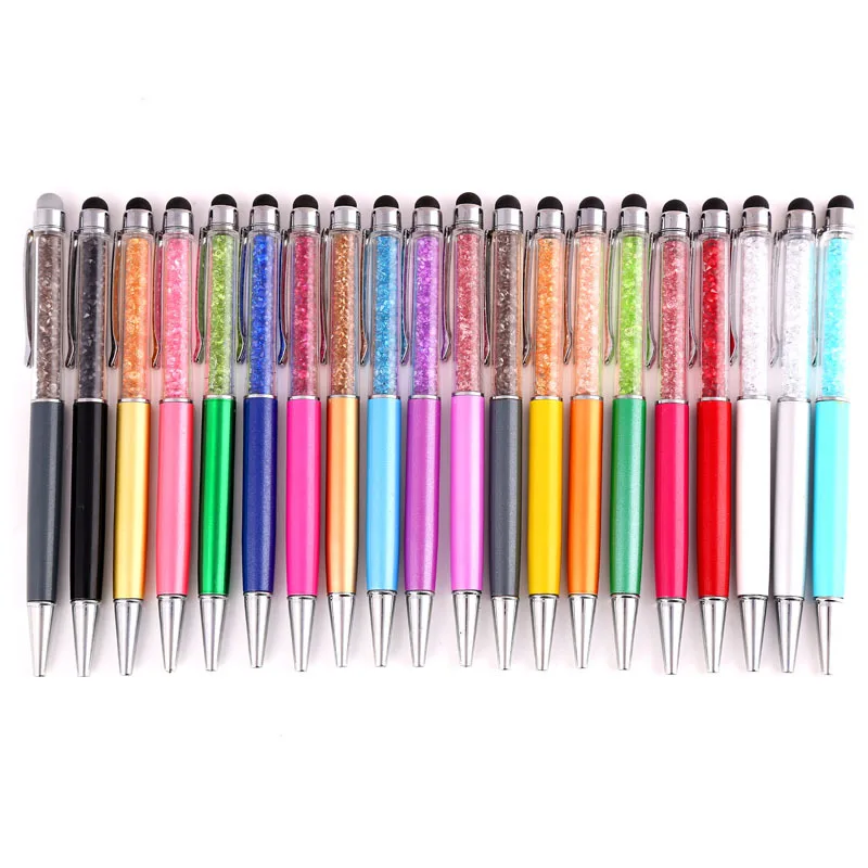 Promotional Metal Ballpoint Pen Crystal Diamond Advertising Pen Office Supplies