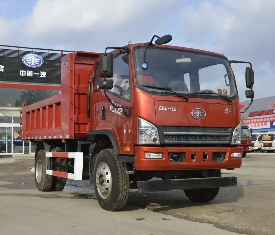 Right Steering RHD FAW Tiger Series Light Duty 10 Tons Load Mining Dump Truck Price
