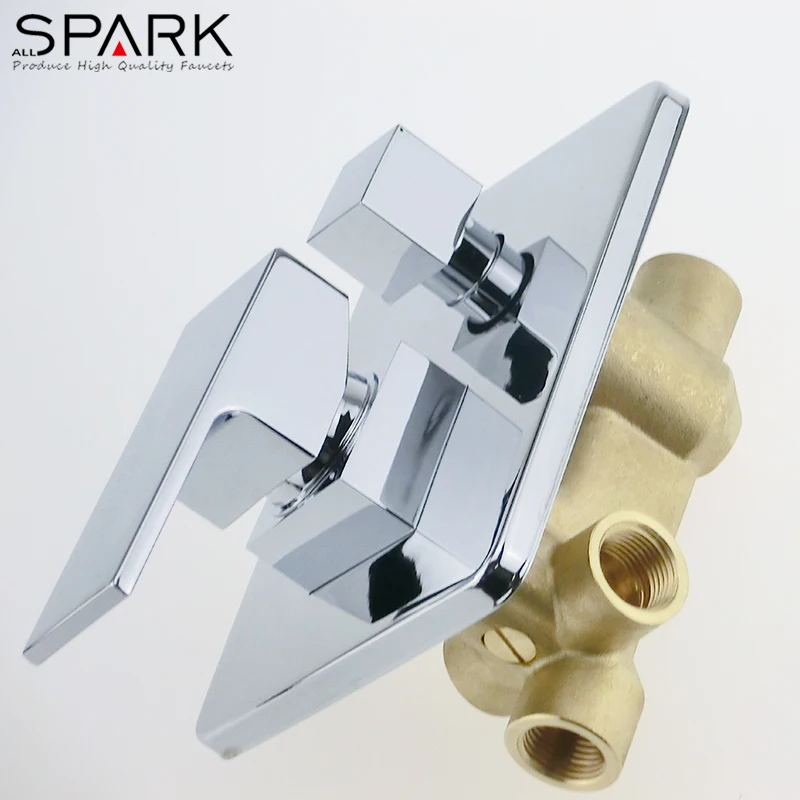 Australia standard brass 2 function bath mixer with diverter