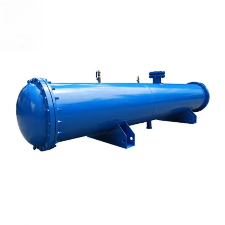 Industrial Stainless Steel Shell And Tube Condenser Water Cooled Heat Exchanger
