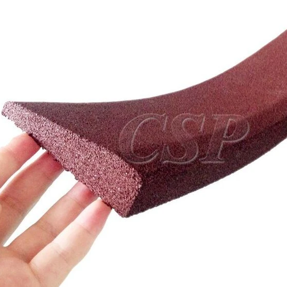 rubber flooring ramp for ground edge