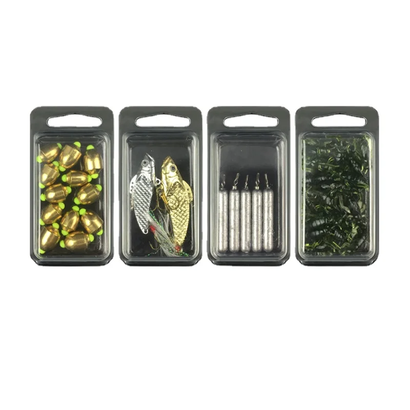 Customized Disposable Plastic Clamshell Package Edgefold Sliding  Clam Shell Blister Card Packaging