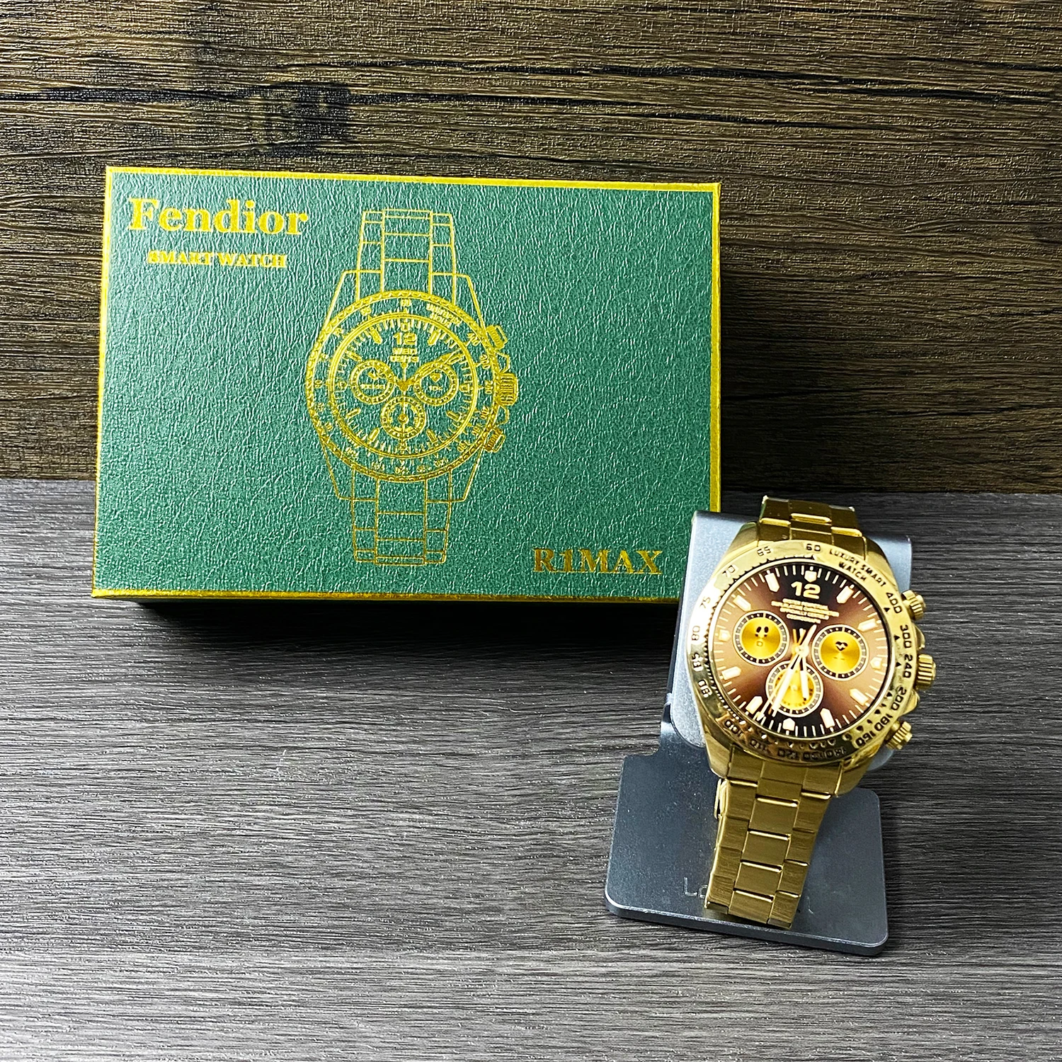 R1 Max Luxury Golden Fashion Smart Watch 2025 Fitness tracker Montres Reloj Inteligente Heart Rate BT Call Smartwatch for Men