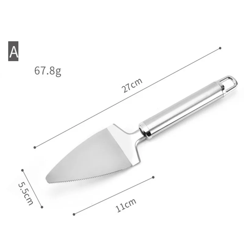 Wholesales Stainless Steel Non Stick Pizza Peel Shaped Metal with Comfortable Handle Pizza Spatula Pizza turner