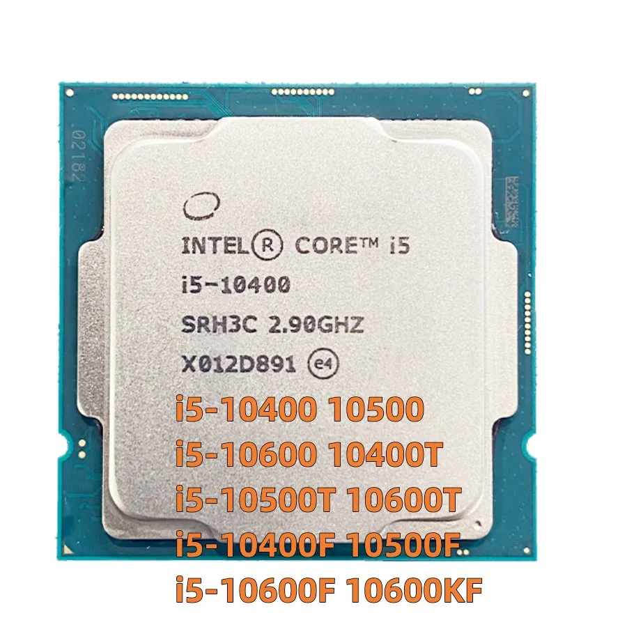 Intel Core i5-10400 Desktop Processor 6 Cores up to 2.9 GHz  LGA1200 e5 cpus
