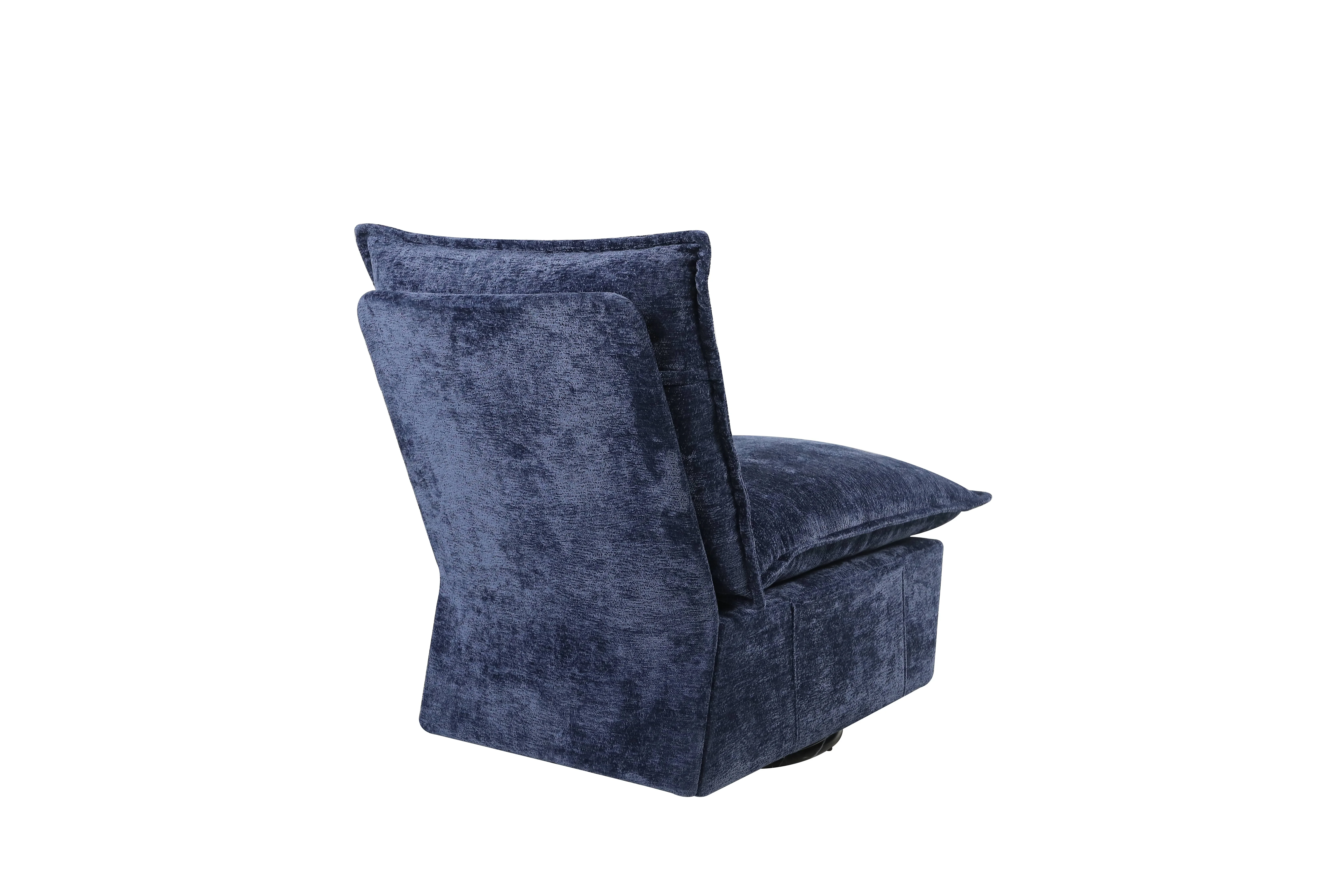 Armless Sofa Comfortable Fabric Sofa Recliner  Modern Home Furniture Living Room Sofa Swing