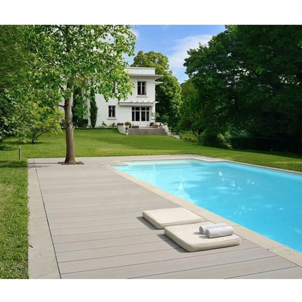 New technology Veranda Solid WPC Terrace composite decking outdoor WPC wpc decking board