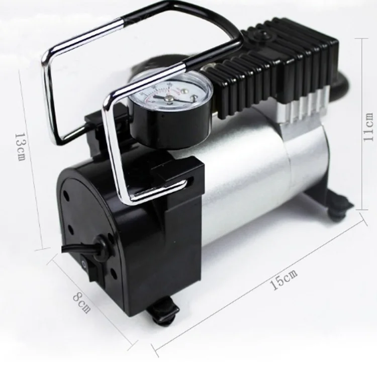 HEAVY DUTY 12V DELUXE METAL AIR COMPRESSOR 150PS CAR VAN TYRE INFLATOR