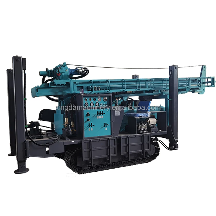 Дизельный двигатель FY280, гидравлическая буровая установка DTH для водяных скважин