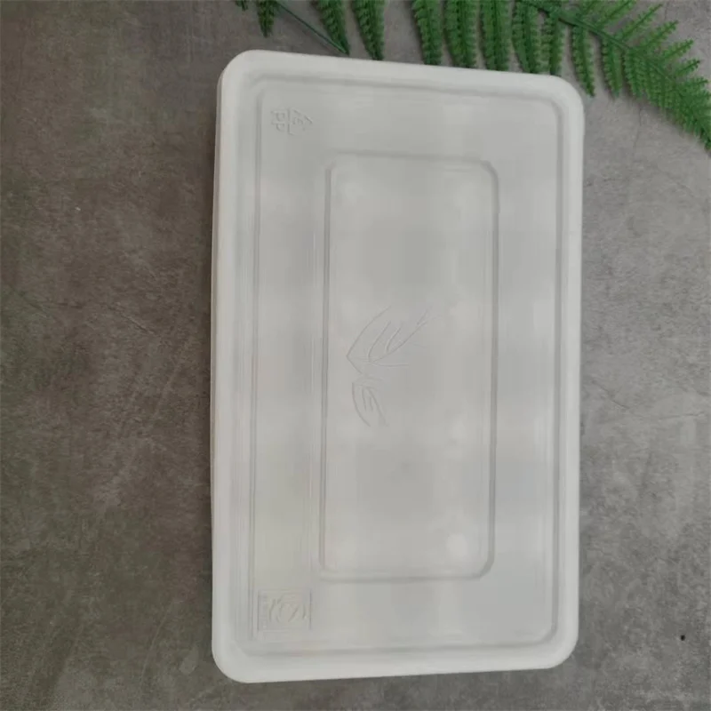 Natural color disposable plastic pp tray for meatball